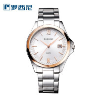 罗西尼(ROSSINI)情侣手表男国表石英手表女士手表女防水商务腕表 6517T01A