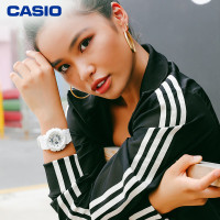 卡西欧(CASIO) BABY-G BA-110GA潮流运动女表 时尚防震防水手表 BA-110GA-7A1PR夜光功能