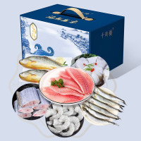 千雨楼 海鲜礼盒298型400g海鲜大礼包节日送礼