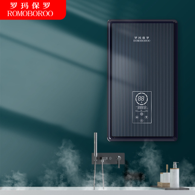 罗玛保罗即热式电热水器 8500W速热电热水器省电家用集成淋浴洗澡免储水功率可调六核双模智能恒温KBR-L5D罗玛保罗