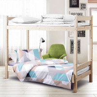 水星家纺全棉印花三件套DH戴吉利 适用1.2米床122735/套