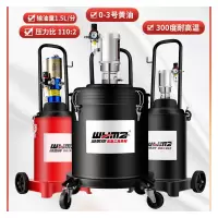 威马黄油机气动高压注油器小型黄油泵加注全自动打黄油神器黄油枪WM-3840R(圆泵头)[40L]初级版 单位:个