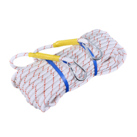 安全绳应急防护绳钢丝芯尼龙绳登山绳救援绳 带钢丝18毫米*15米+双钩