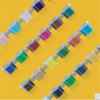 九 品 艺 宣 diy涂鸦颜料 丙烯颜料条 5ml 6色+笔+调色盘 30套起购