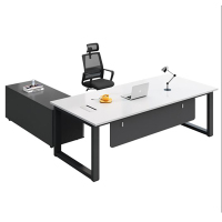 光润办公桌BGZ-0191张(三胺板,白色或枫木色)