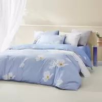 LOVO乐蜗 VAD0072-3床品三件套-花影如烟150*215cm