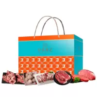 京食煮艺 牛肉礼盒398型食品套餐生鲜
