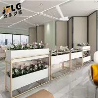 金菲罗格 户外金属花架隔断铁艺花箱组合