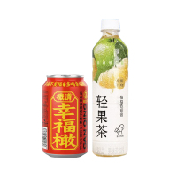 喜茶 柚柚铁观音450ml*15瓶/箱+橄清310ml*10罐/箱防洪组合