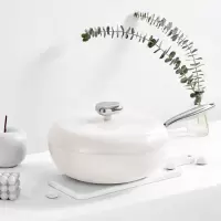 温仑山 VE1106 鹅卵石不粘锅炒锅 32cm(台)