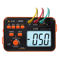 妍锦接地电阻测试仪防雷接地电压检测仪摇表地阻测量仪 VC4105B