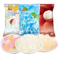 上好佳硬糖500g*3包清凉薄荷糖什锦果味水果糖散装结婚礼喜糖果小零食(沁芯薄荷味+什锦果味+荔枝味)