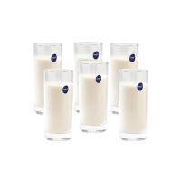 吉美吉多玻璃杯 Luminarc330ml[6只装]水杯茶杯果汁杯牛奶杯 家用直升杯