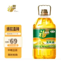 福临门食用油压榨一级黄金产地玉米胚芽油 中粮出品 黄金产地玉米胚芽油5L/桶