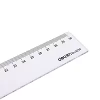 得力6230尺子30cm直尺