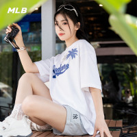 MLB t恤女运动短袖男复古上衣 3ATSX0343-07WHS