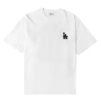 美职棒(MLB) 胶印logo舒适透气短袖T恤男女 3ATSM0443-07IVS