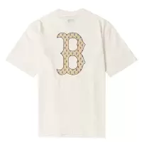 MLB男女情侣同款T恤 老花系列复古潮流休闲短袖 3ATSM0343-43CRS