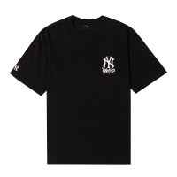 MLB男女情侣nyT恤洋基队背后大标休闲短袖潮 3ATSB1843-50BKS