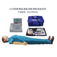 继科 心肺复苏模拟人模型 急救训练假人多功能人体模型 4.3寸彩屏心电图(KS/CPR630S)