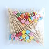 道富作技贸一次性水果创意竹签 12cm 100支/包 (起订量:20)