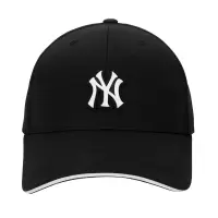 美职棒MLB情侣棒球帽男女NY刺绣户外遮阳运动帽鸭舌帽3ACPA013N-50BKS