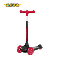 超级飞侠 儿童折叠滑板车/MP-SW2101 黑红