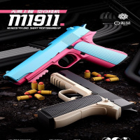 54式手炝五四式仿抢真教具玩具模型克洛克洛 洛克g17连发洛克少色标配+小点+红线+战