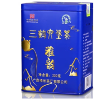 三鹤六堡茶(雅韵2024)特级铁罐200克陈年黑茶叶散茶