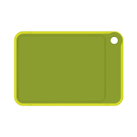 全格防滑双面砧板橄榄绿M号440*300*8.8mm CF020102