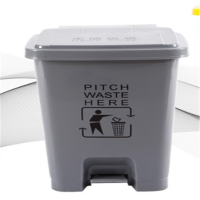 生活废物垃圾桶 黑色 20L