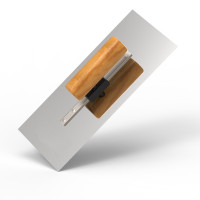 册宣不锈钢抹泥刀地砖墙面抹灰刀腻子刀泥瓦工砌砖刀刮刀 CX3460