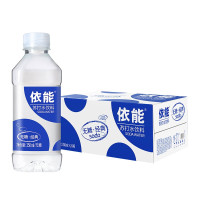 依能 苏打水饮料无糖无汽弱碱饮料 锌强化350ml*24瓶