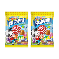 阿尔卑斯棒棒糖20支装*1包牛奶硬糖散装喜糖婚糖小零食儿童糖果批发网红款(混合口味)
