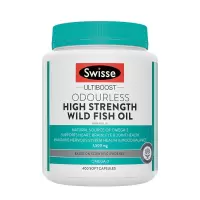 Swisse斯维诗 无腥高浓度深海鱼油胶囊1500mg 400粒/瓶 omega3 含DHA EPA 呵护心眼脑