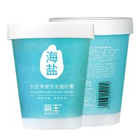 霸王海盐头皮净澈洗发磨砂膏 300g 控油蓬松洗头膏清爽去屑洁发膏