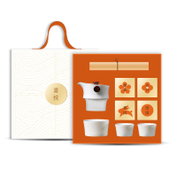 勿一喜悦 步步高升高档茶具套装
