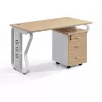 臻远GWF-01 简约职员桌办公桌屏风工作卡位 单人位含柜