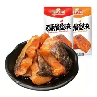 渔米之湘 香辣酥骨鱼块湖南特产即食下酒菜麻辣小吃零食休闲食品 15包香辣味