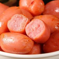 奥锦奇 锅盖烤肠小肉枣火腿肠热狗子弹肠香辣休闲网红食品零食小吃 原味50包