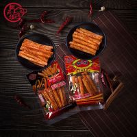 翻天娃 辣条素香辣蹄筋薯条小面筋网红休闲儿时怀旧零食辣翻天麻辣 混合味30包