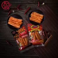 翻天娃 辣条素香辣蹄筋薯条小面筋网红休闲儿时怀旧零食辣翻天麻辣 混合味60包