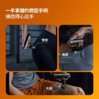 飞利浦小钢炮筋膜枪PPM3105G黑色