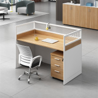 豫亨 单人位含柜不含椅 职员办公桌屏风电脑桌工位卡座