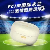 FCIM国际米兰蓝牙耳机开放式无线夹耳式 皓月白高清音质Openpods