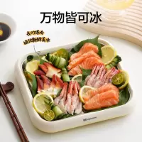 mokkom磨客网红DIY迷你炒冰机炒酸奶盘家用小型儿童可卷冰淇淋盘免插电自制DIY冰淇淋 豆蔻绿
