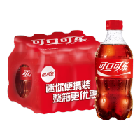 可口可乐300ml*12瓶整箱碳酸饮料夏日清凉快乐水汽水饮料