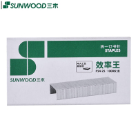 三木(SUNWOOD) 统一订书针P24-25 12# 10盒/条