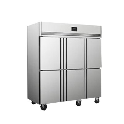 喜莱盛 NKCD1.6L6W 六门 1600L 无级 电子控温 灰色 风冷 0401013585&&