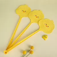 小黄鸭苍蝇拍驱蚊拍家用夏季打蚊子神器正品加长加厚耐用不烂拍蚊